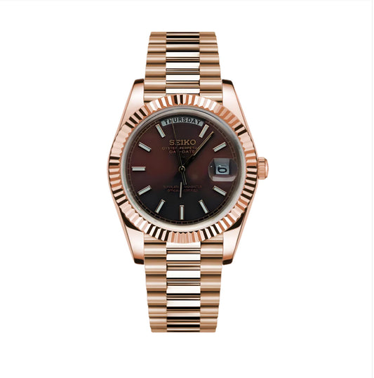 DAYDATE PRESIDENT MOD (CHOCOLAT)