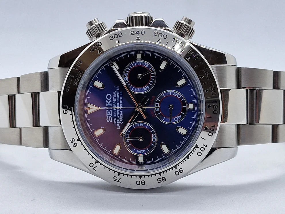 MODÈLE DAYTONA ARGENT BLEU
