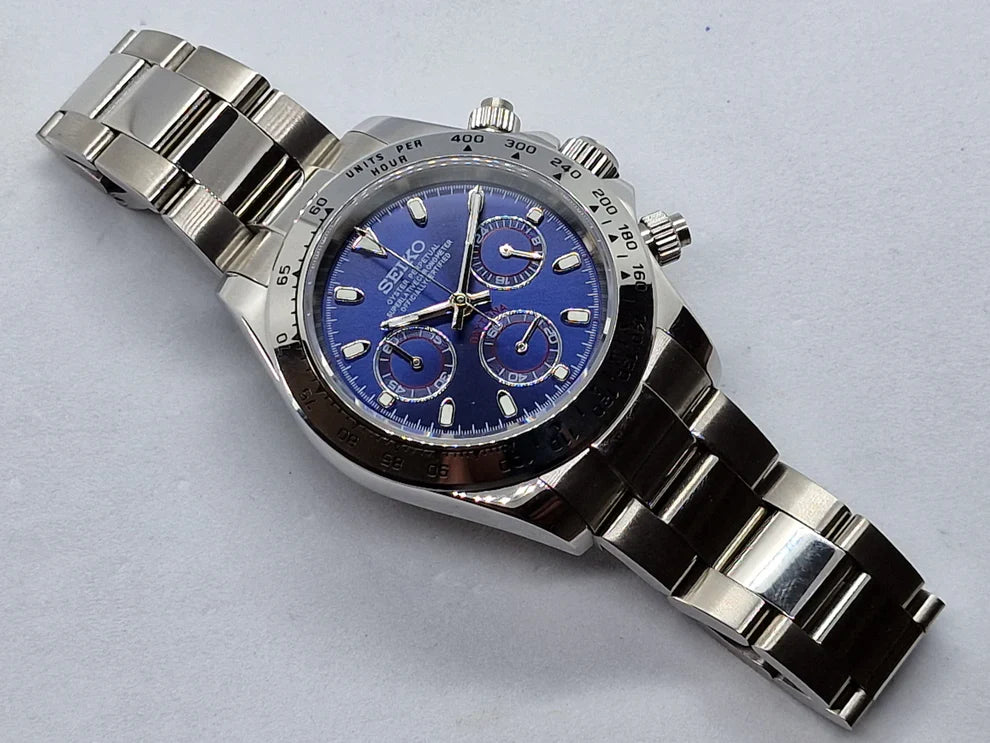 MODÈLE DAYTONA ARGENT BLEU