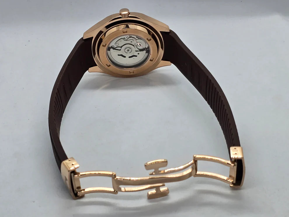 AQUANAUT MOD ROSE GOLD MARRON