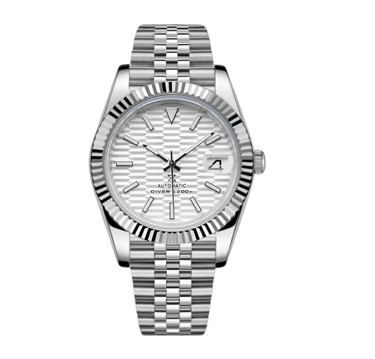 DATEJUST MOD CADRAN BLANC