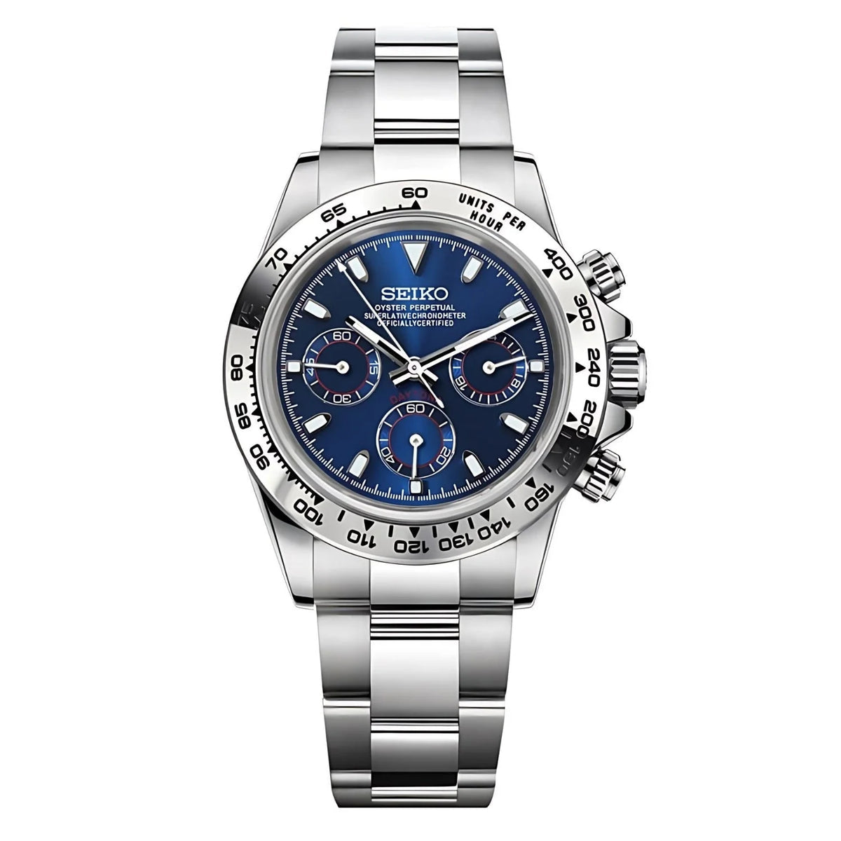 MODÈLE DAYTONA ARGENT BLEU