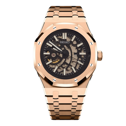 ROYAL OAK ROSE SKELETON MOD (ÉDITION SPÉCIALE)