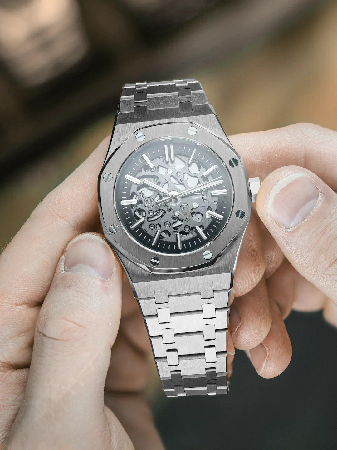 ROYAL OAK SILVER SQUELETTE MOD